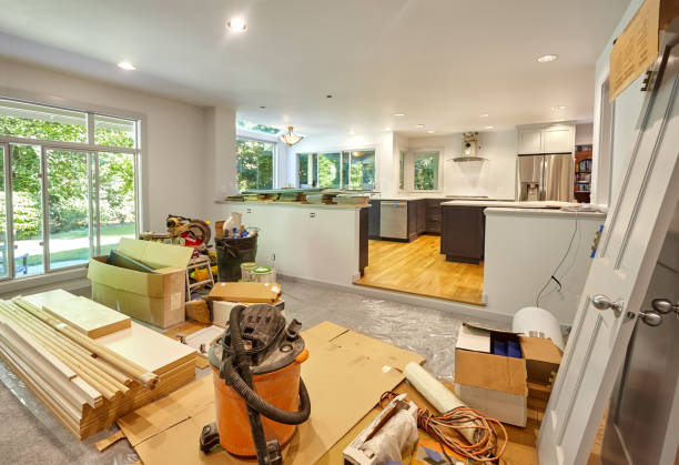 Professional Kitchen Island Installation technician working in Willow Grove, PA